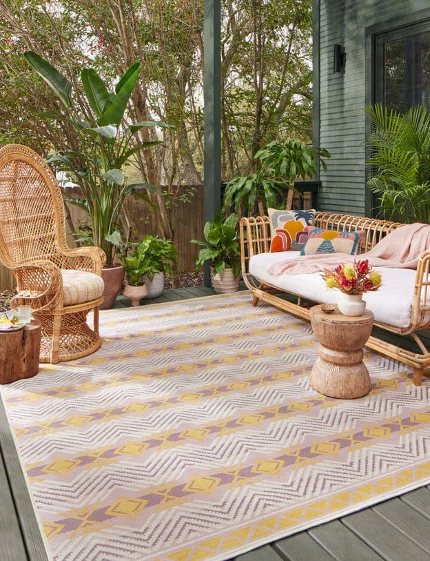 Ari Gold/Lilac Rug by Justina Blakeney® X Loloi