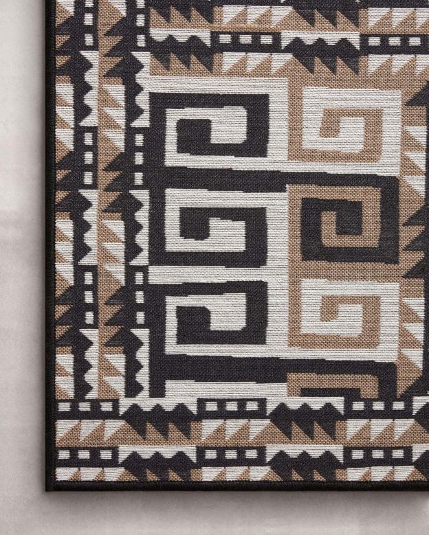 Ari Natural/Black Rug by Justina Blakeney® X Loloi