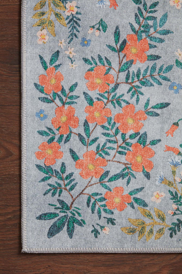 Rifle Paper Co x Loloi Atelier Rug - Wildwood Slate