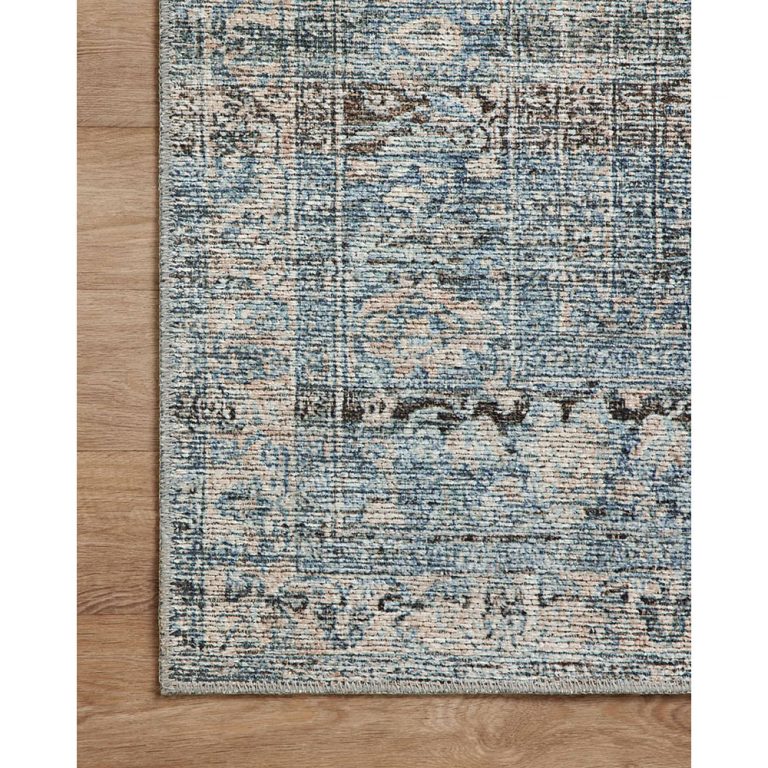 Amber Lewis x Loloi Billie Rug - Denim Blush