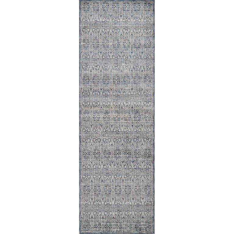 Amber Lewis x Loloi Zuma Rug - Denim Ivory
