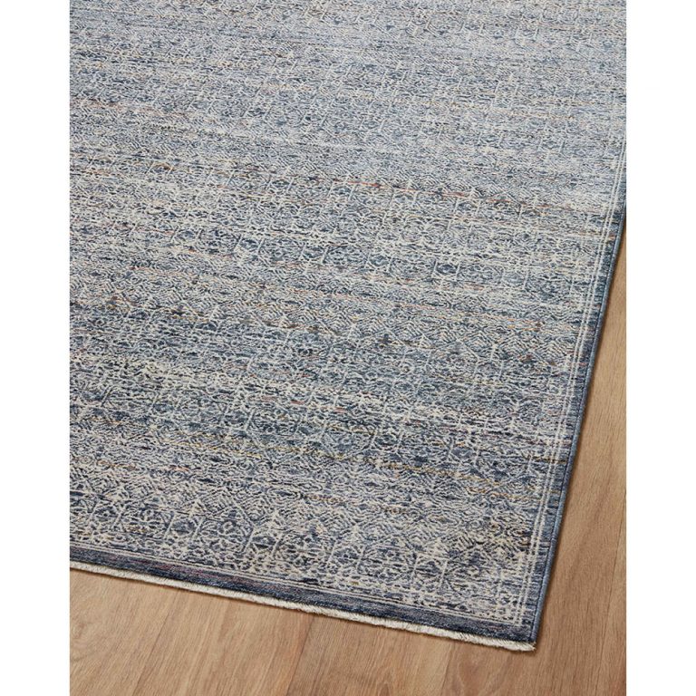 Amber Lewis x Loloi Zuma Rug - Denim Ivory