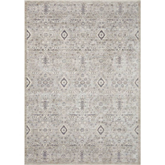 Amber Lewis x Loloi Zuma Rug - Silver Sky