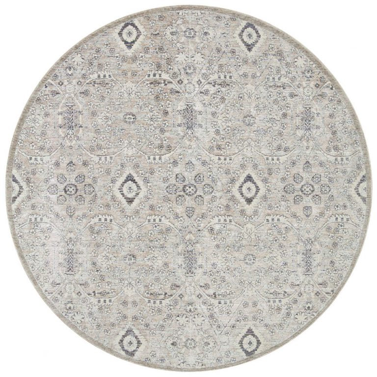 Amber Lewis x Loloi Zuma Rug - Silver Sky