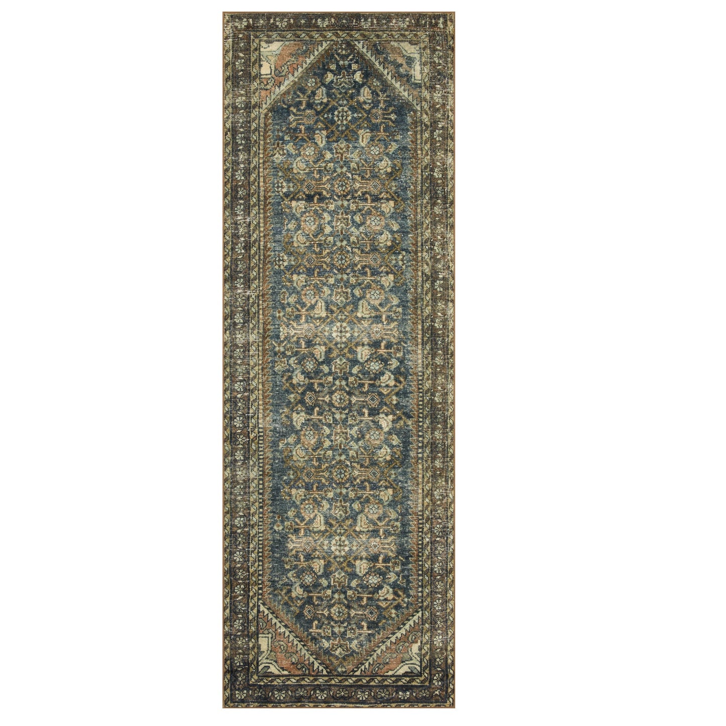 Banks Denim Clay Rug runner