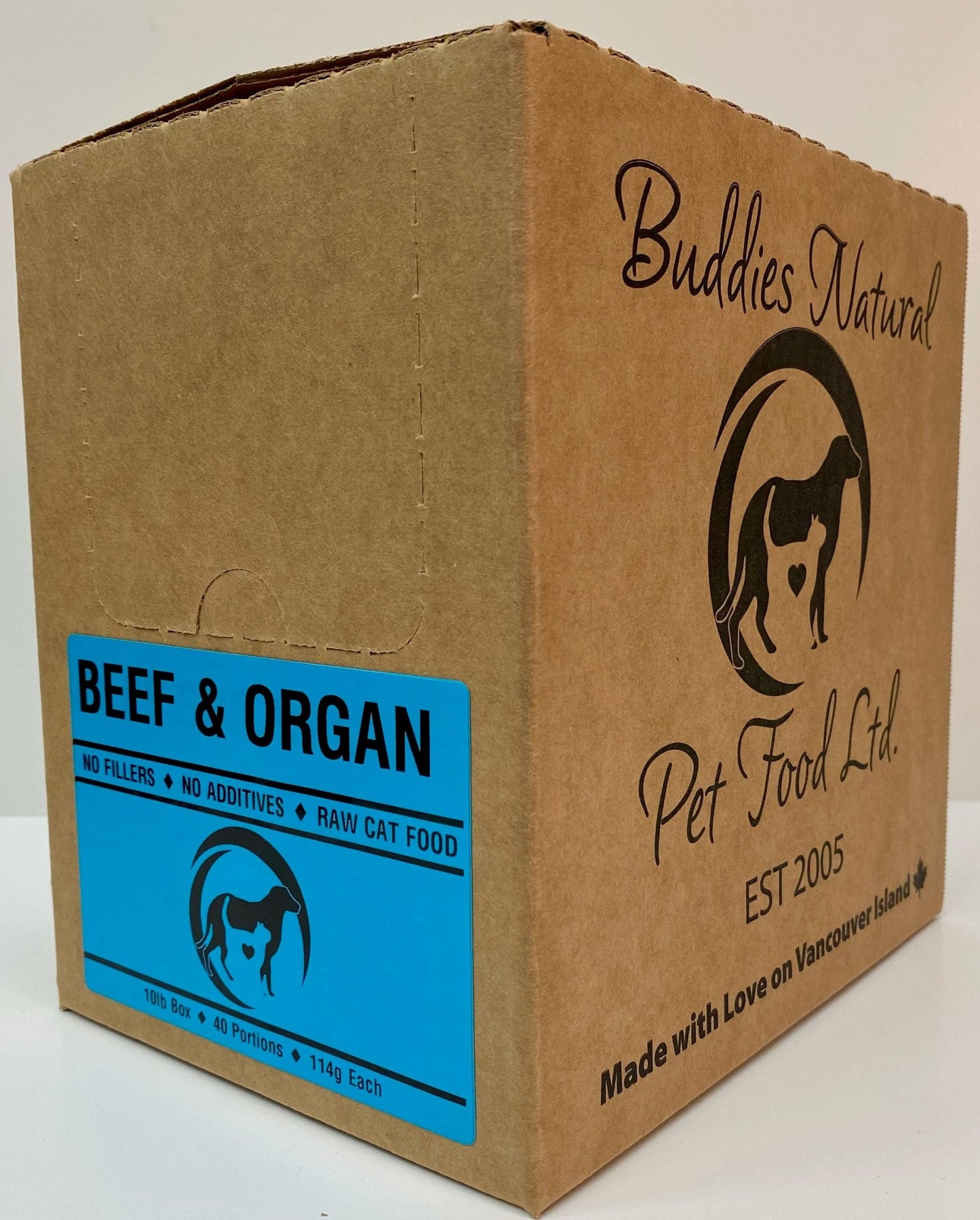 Buddies Dog/Cat Butcher Block  Vacuum Sealed