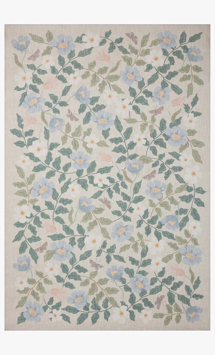 Rifle Paper Co x Loloi Cotswolds Rug - Primrose Sand