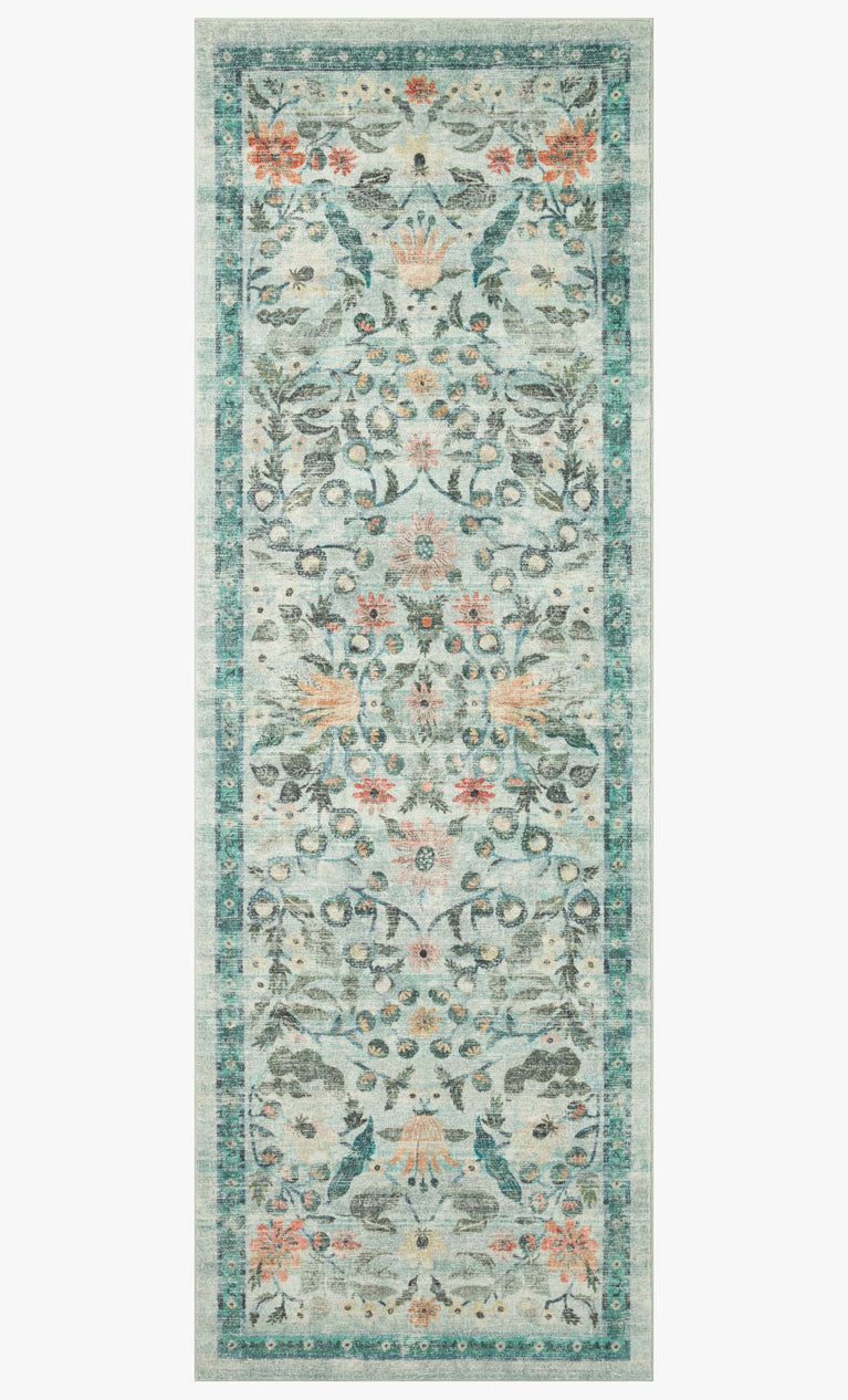 Rifle Paper Co x Loloi Courtyard Rug - Eve Sage