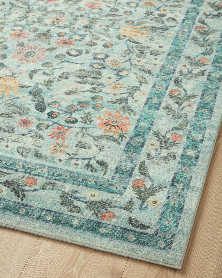Rifle Paper Co x Loloi Courtyard Rug - Eve Sage