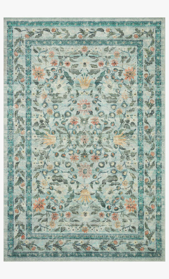 Rifle Paper Co x Loloi Courtyard Rug - Eve Sage