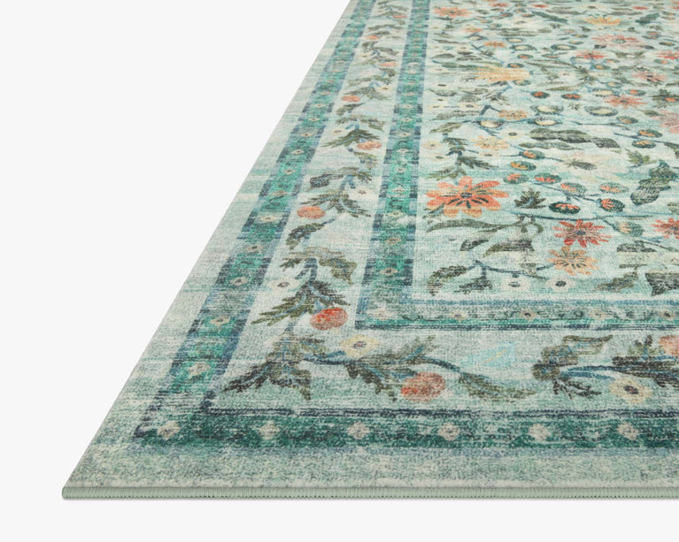 Rifle Paper Co x Loloi Courtyard Rug - Eve Sage