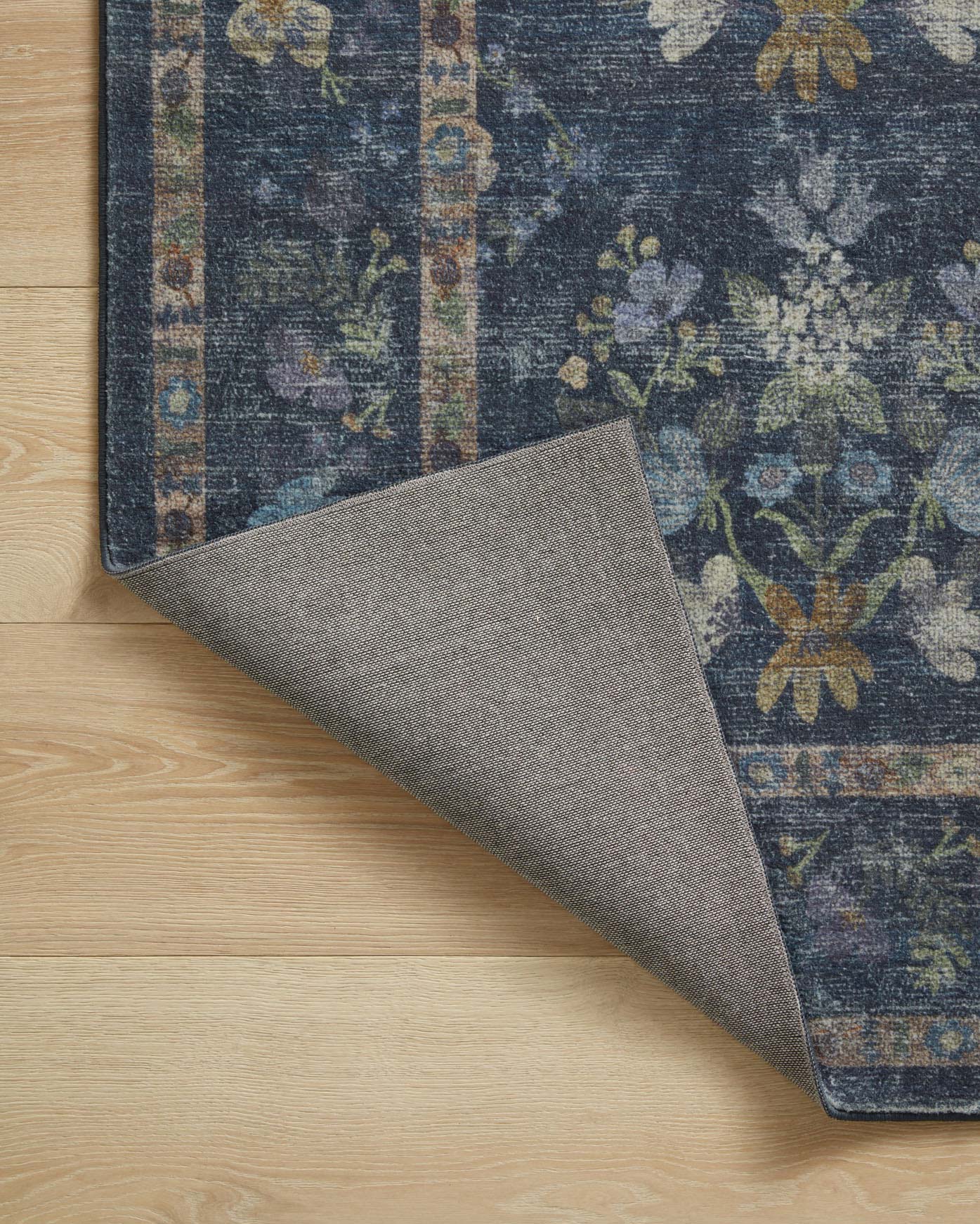 Rifle Paper Co x Loloi Courtyard Rug - Seville Navy (Final Sale)