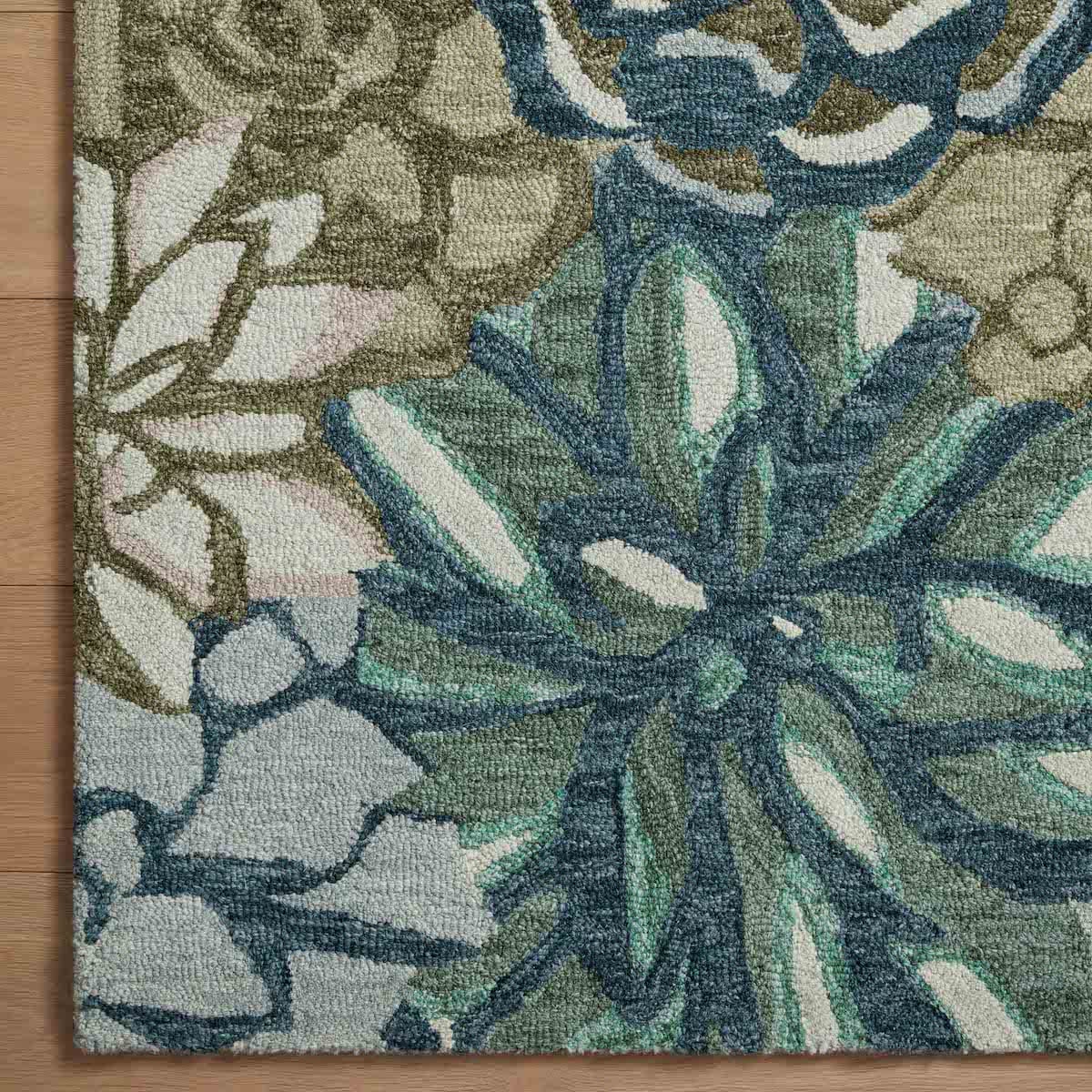 Cura Teal Rug by Justina Blakeney X Loloi