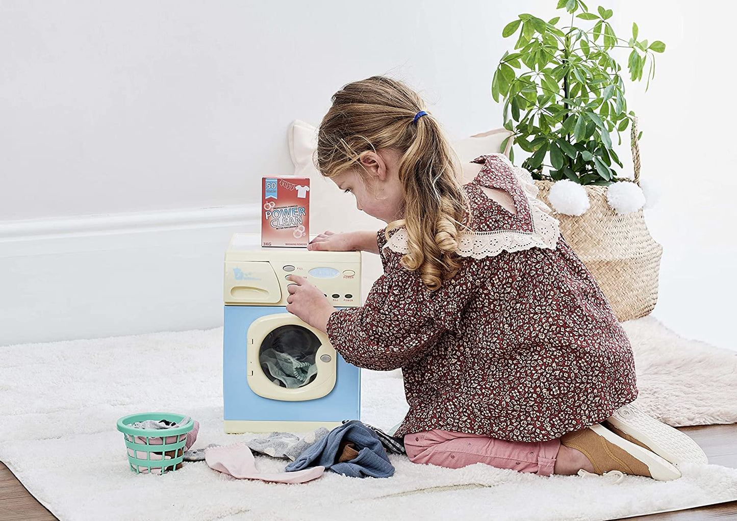Electronic Toy Washing Machine for Kids