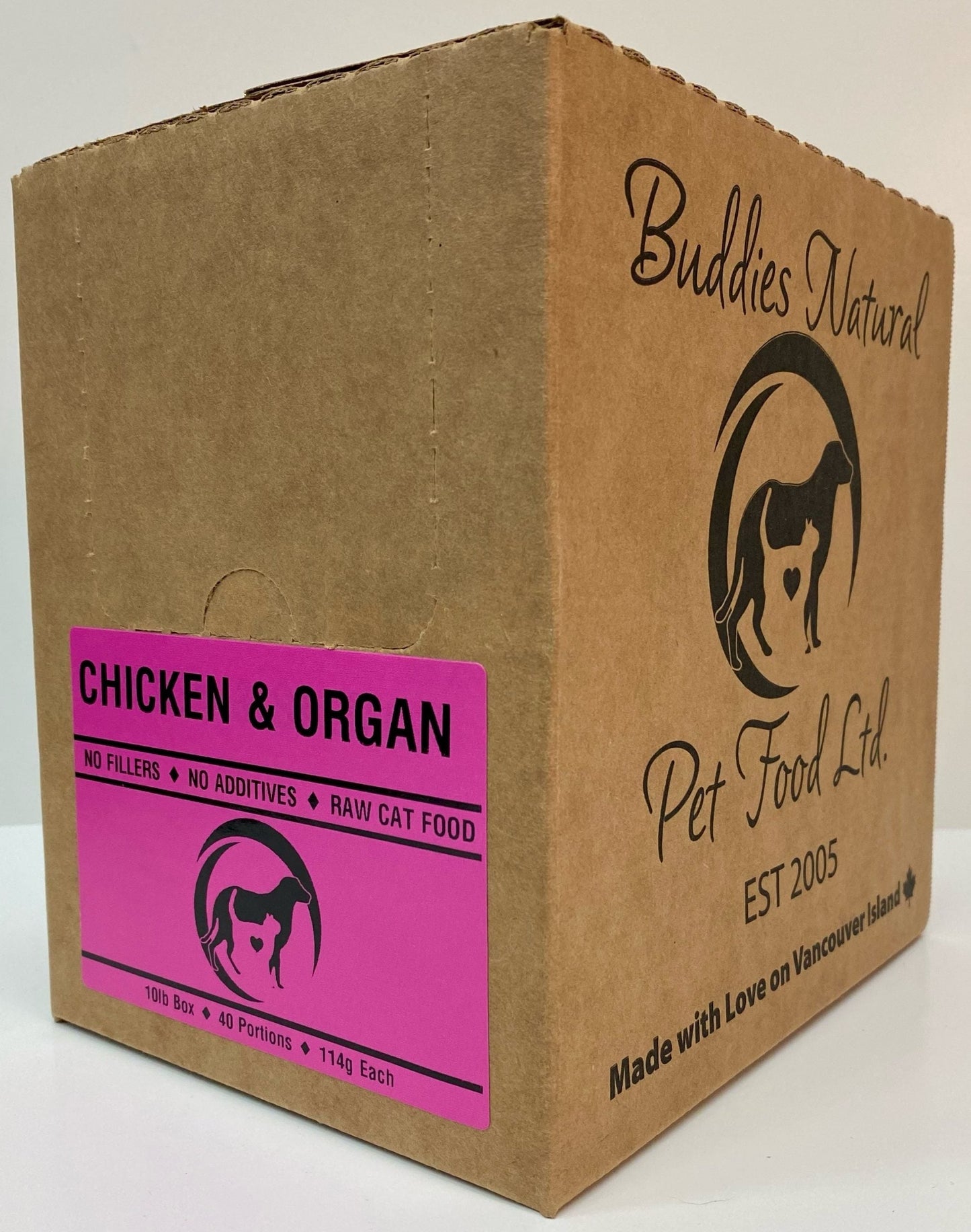 Buddies Dog/Cat Butcher Block  Vacuum Sealed
