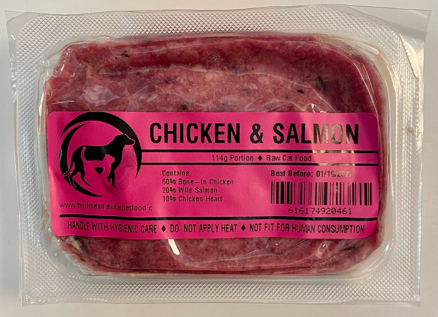 Buddies Dog/Cat Butcher Block  Vacuum Sealed