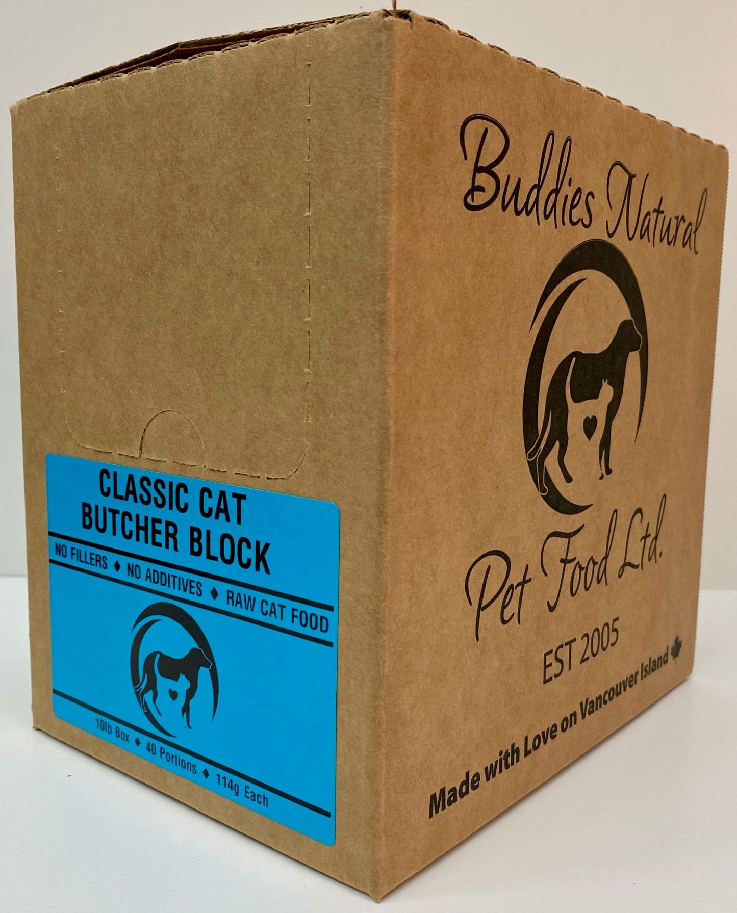 Buddies Dog/Cat Butcher Block  Vacuum Sealed