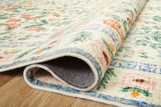 Rifle Paper Co x Loloi Eden Rug - Mughal Garden Cream