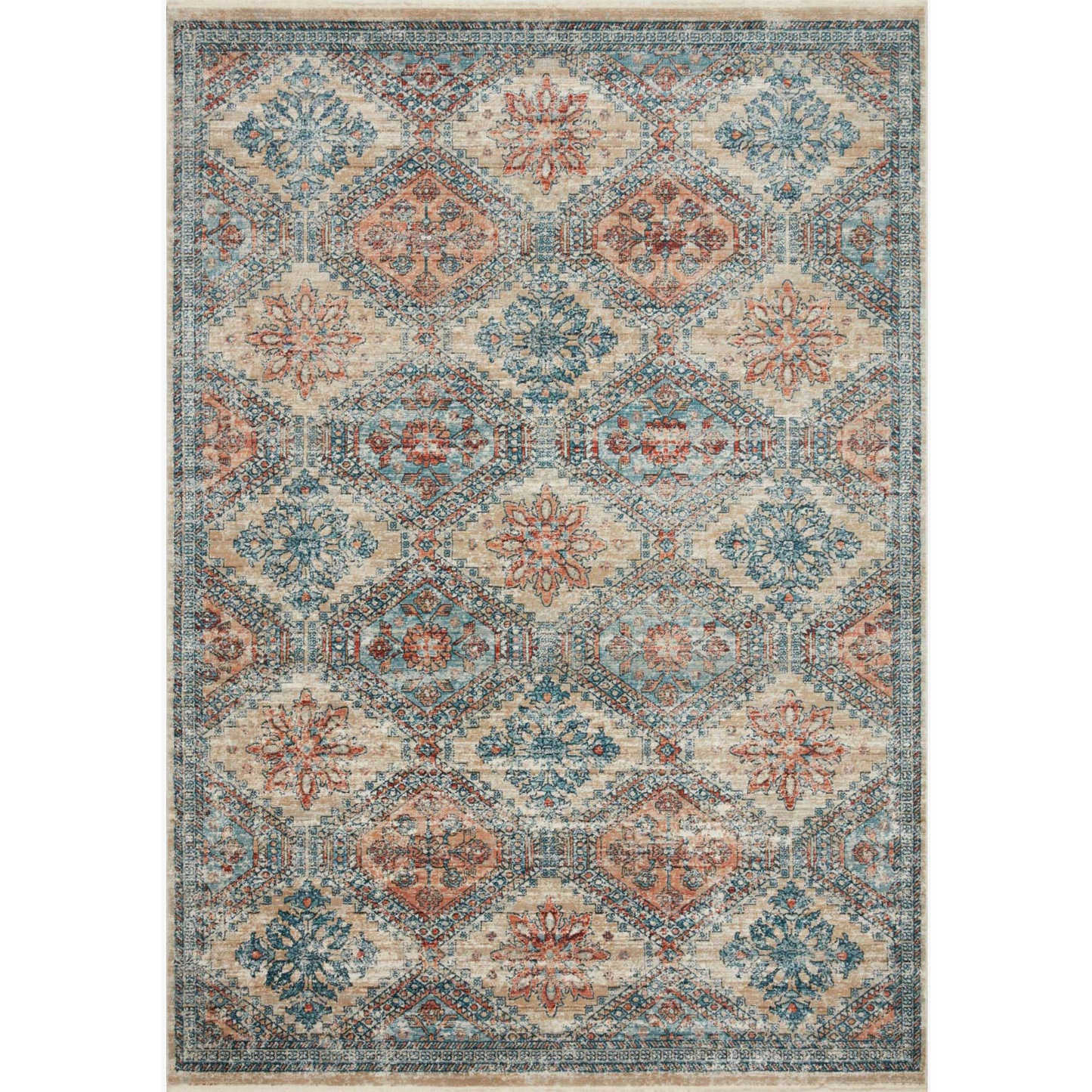 Elise Multi Blue Rug