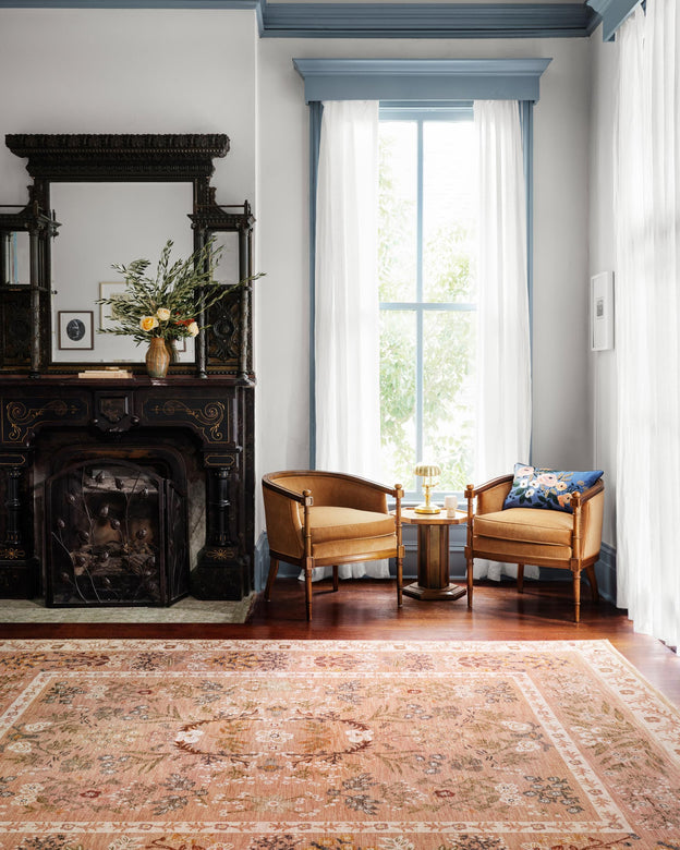 Rifle Paper Co x Loloi Kismet Rug - Arabesque Camel