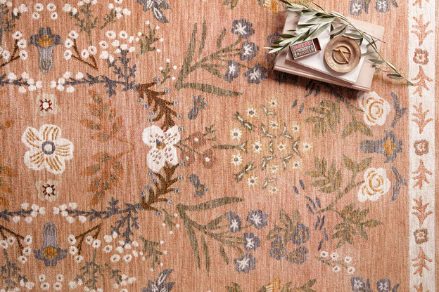 Rifle Paper Co x Loloi Kismet Rug - Arabesque Camel