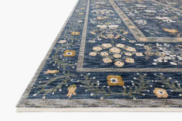 Rifle Paper Co x Loloi Kismet Rug - Arabesque Navy
