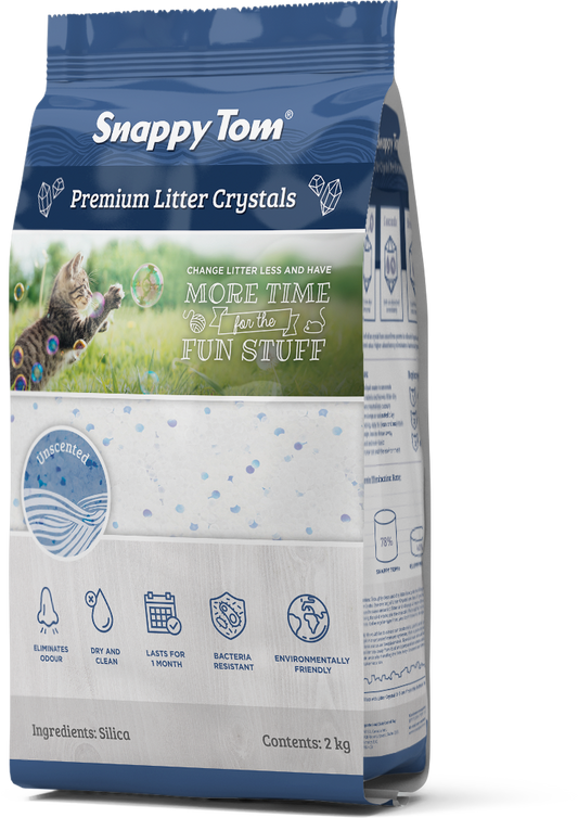 Snappy Tom Crystal Litter Natural Scent