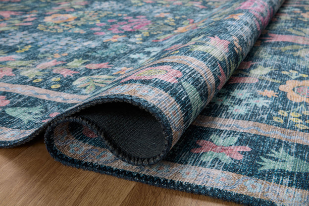 Rifle Paper Co x Loloi Maison Rug - Frances Blue Multi