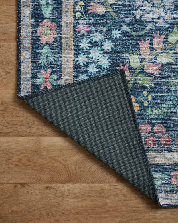 Rifle Paper Co x Loloi Maison Rug - Frances Blue Multi