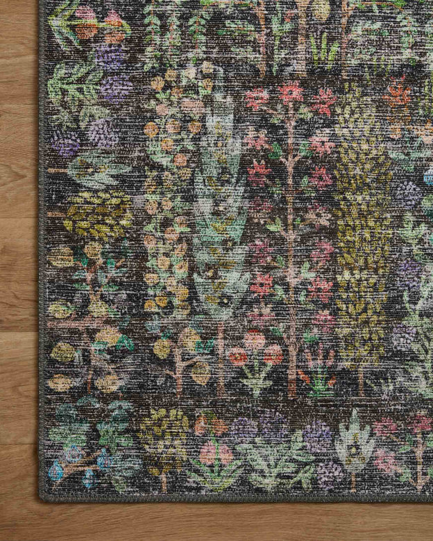 Rifle Paper Co x Loloi Maison Rug - Grove Charcoal