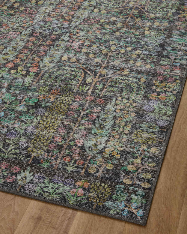 Rifle Paper Co x Loloi Maison Rug - Grove Charcoal