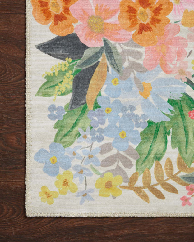 Rifle Paper Co x Loloi Meadow Rug - Marguerite Cream (Final Sale)