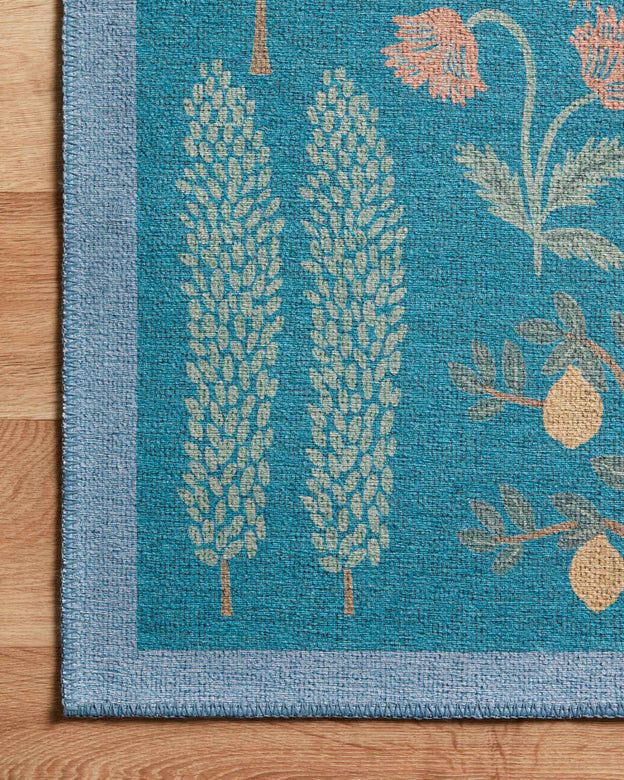 Rifle Paper Co x Loloi Menagerie Rug - Les Fauves Marine (Final Sale)