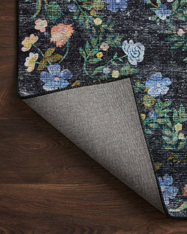 Rifle Paper Co x Loloi Palais Rug - Windsor Black