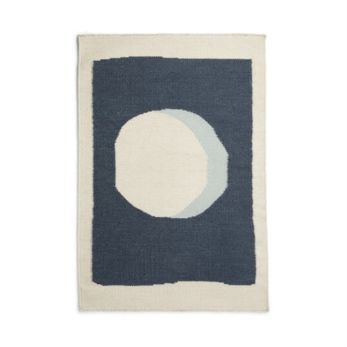 Pehr 2' x 3' Flat Weave Rug - Blue Moon