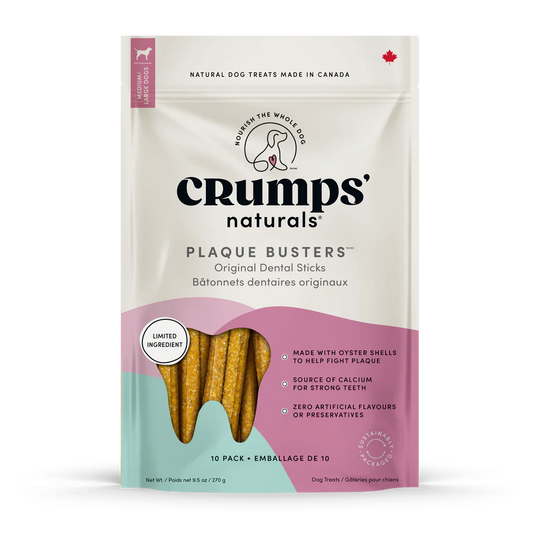 Crumps Naturals - Plaque Busters Orignal Dental Chew