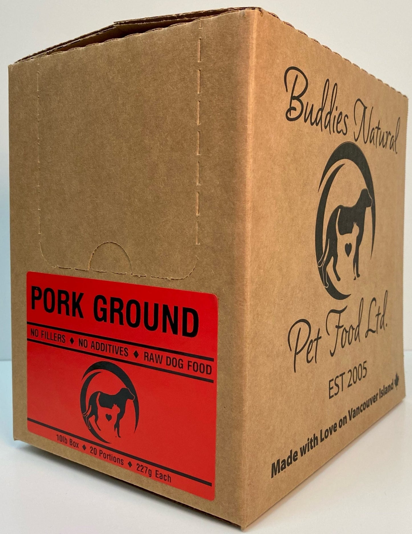 Buddies Dog/Cat Butcher Block  Vacuum Sealed