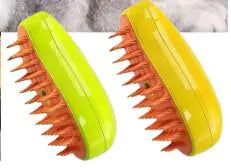 Cat Steam Brush Green + Yellow 2 pcs