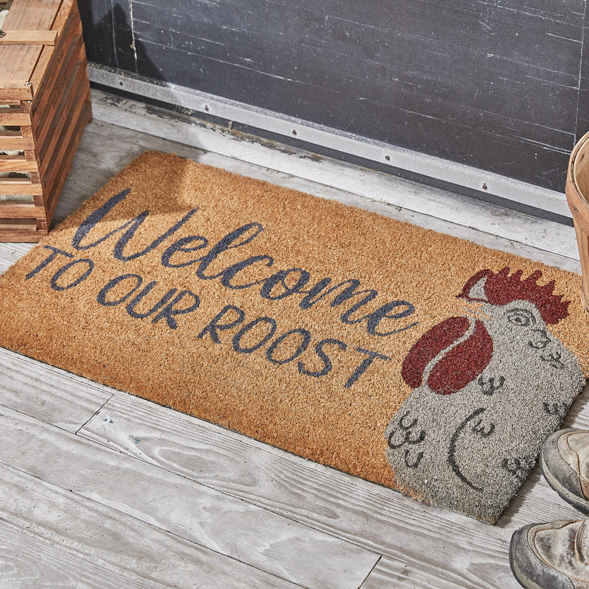 Roost Welcome Door Mat
