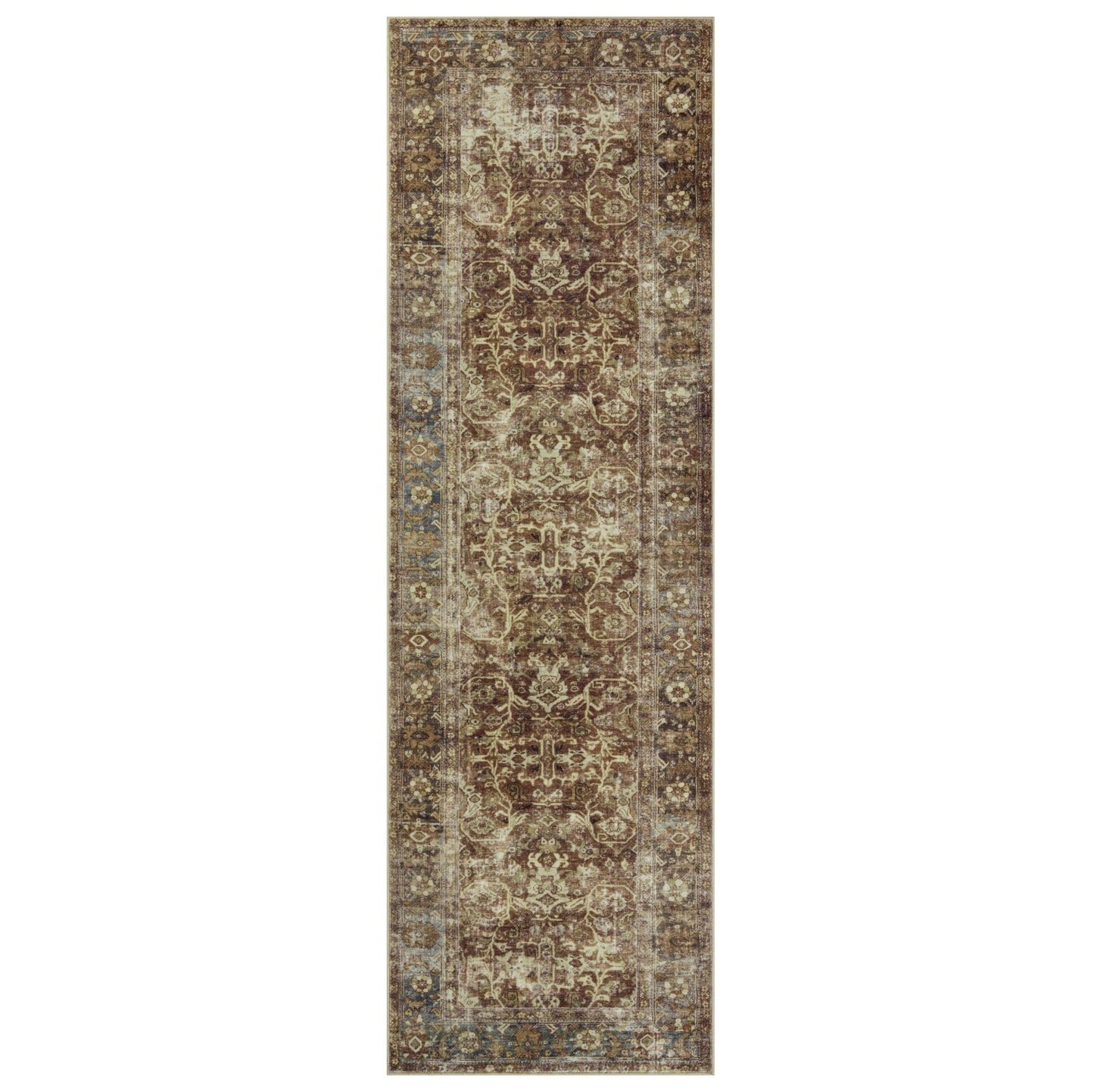 Sinclair Rust Lagoon Rug runner
