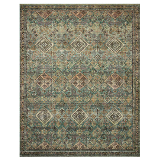 Sinclair Turquoise Multi Rug