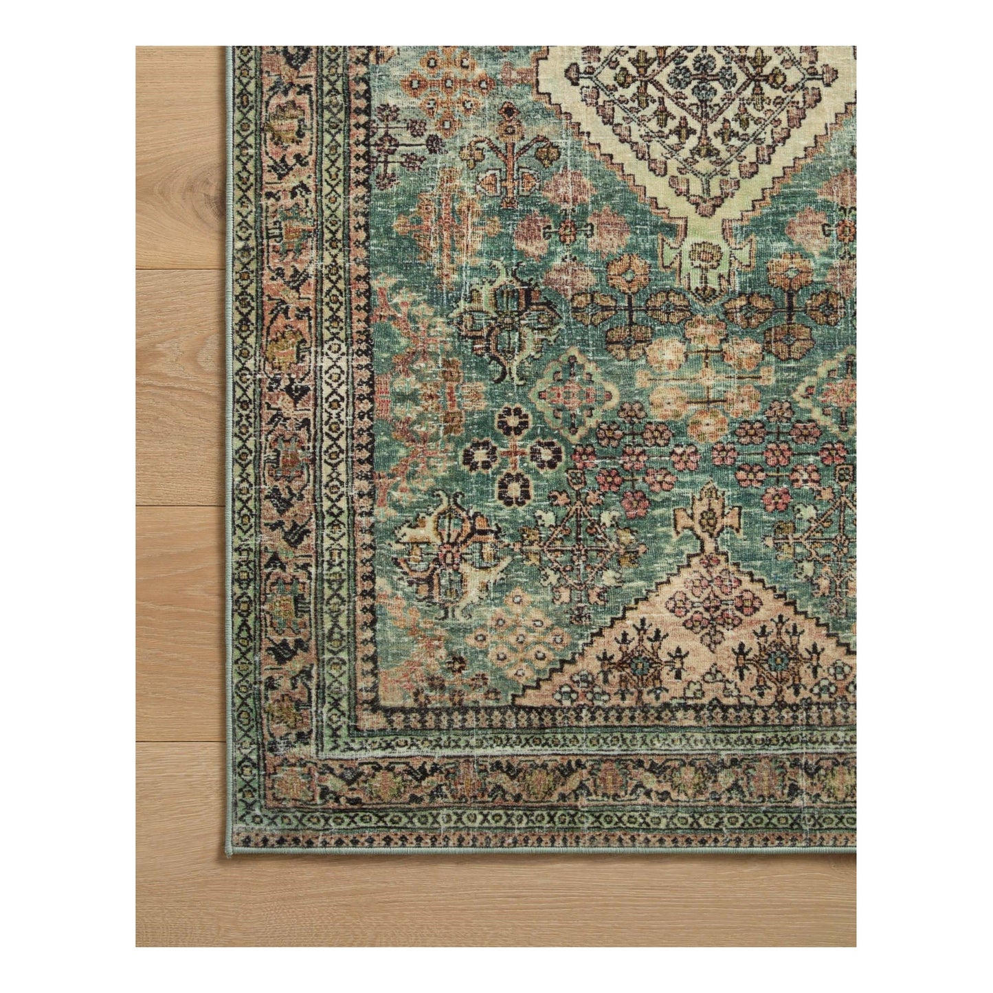Sinclair Turquoise Multi Rug