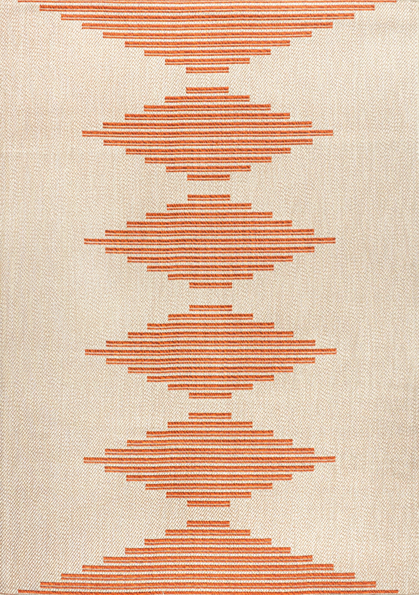 Diamond Stripe Indoor/Outdoor Area Rug (2 Colors, 5 Sizes)