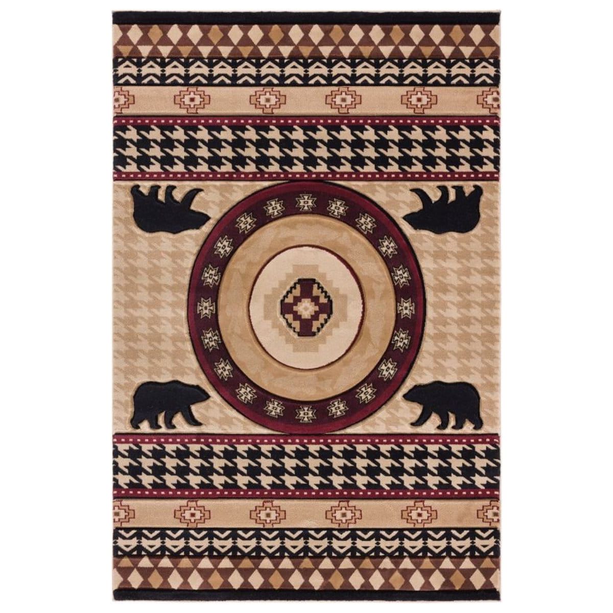 Santa Fe Bear Stripes Rug Collection