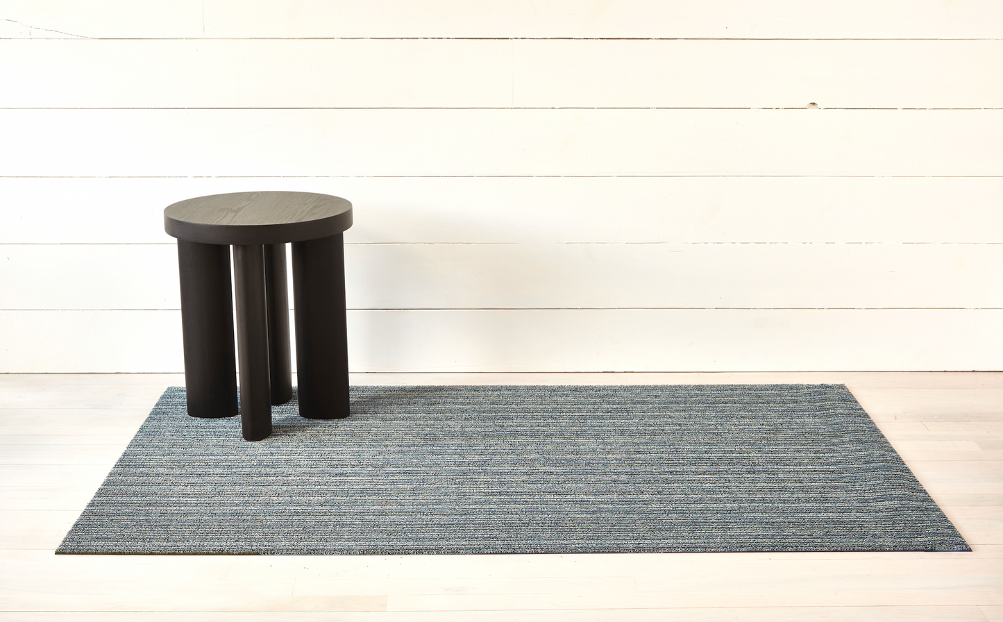 Skinny Stripe Shag Rug