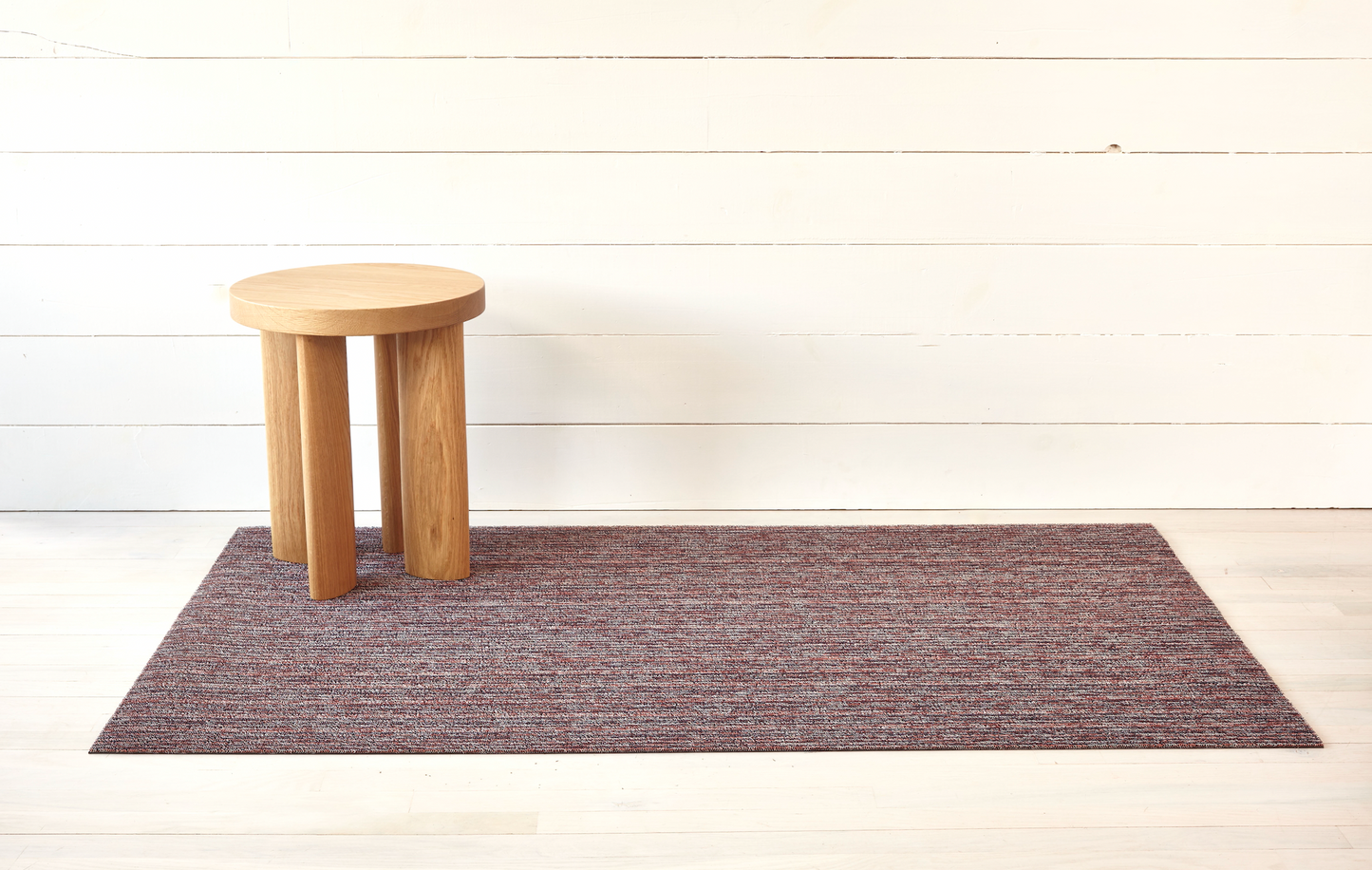 Skinny Stripe Shag Rug