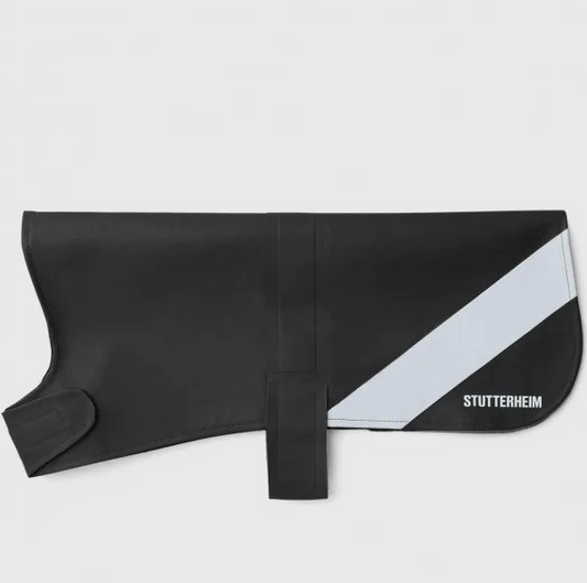 Stutterheim Dog Raincoat - Black (Size XS and S Left)