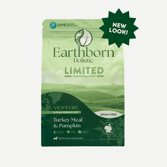 Earthborn Holistic Venture Grain Free Turkey Meal and Butternut Squash Dry Dog Food