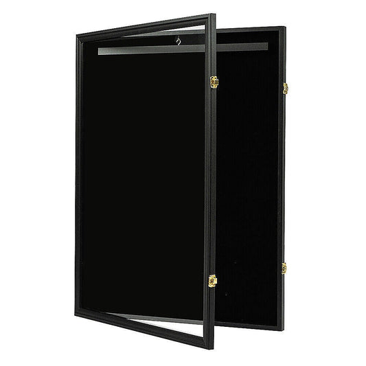 Wall Display/Case Lockable Rack 82cm Football Basketball Jersey Storage Box