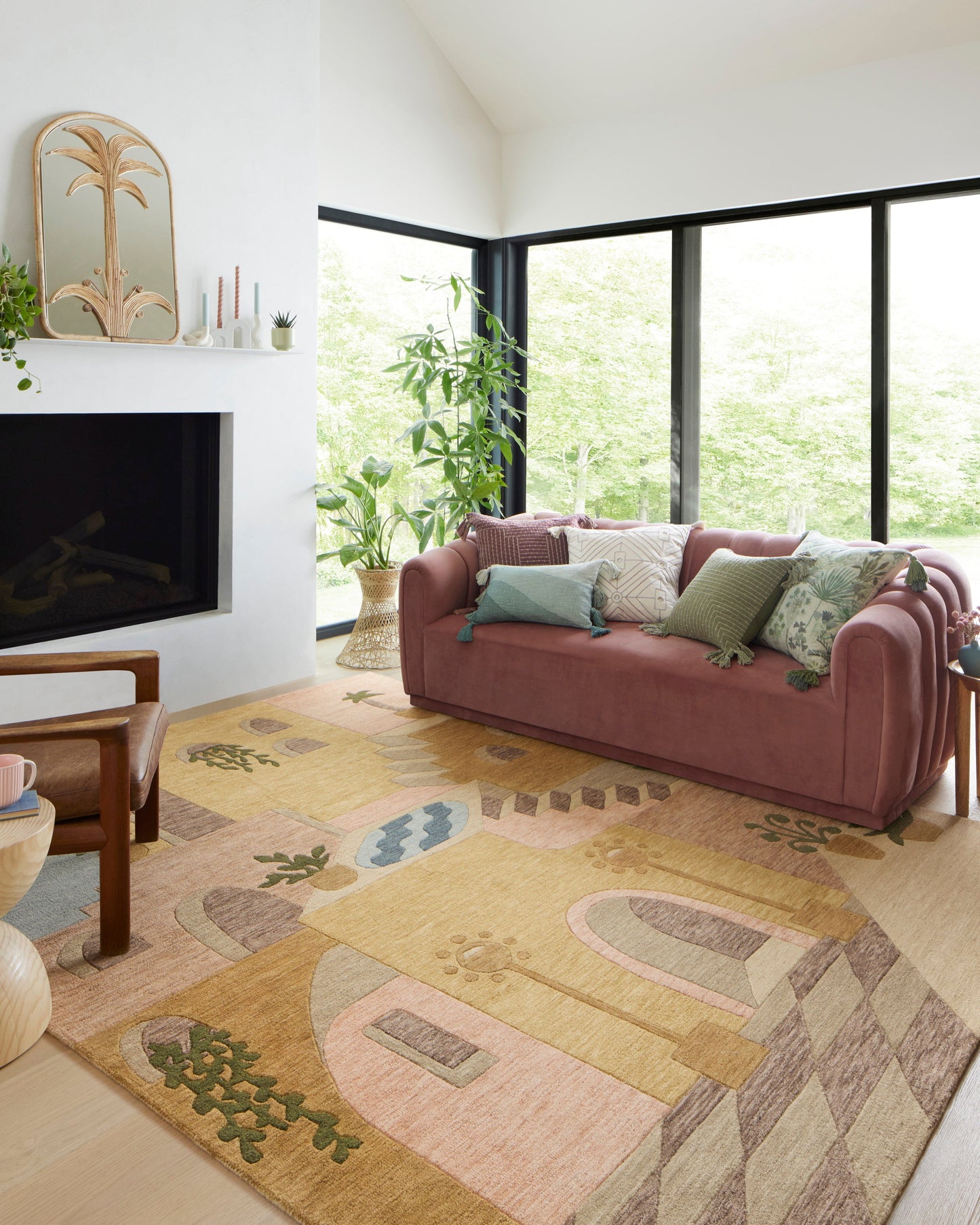 Villagio Rug in Gold by Justina Blakeney® X Loloi
